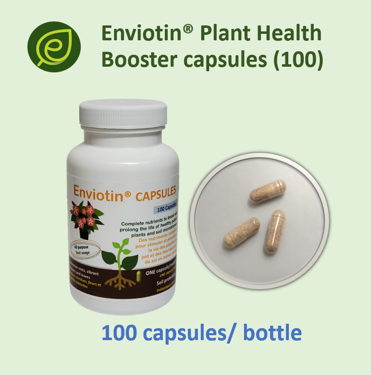 ENVIOTIN Plant Health Booster Capsules (100 capsules/bottle)