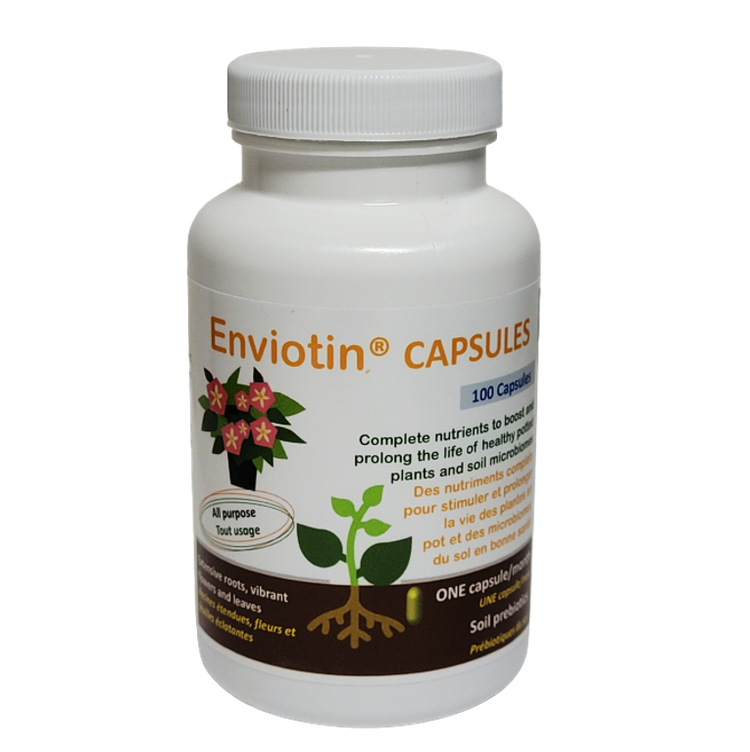 ENVIOTIN Plant Health Booster Capsules (100 capsules/bottle)